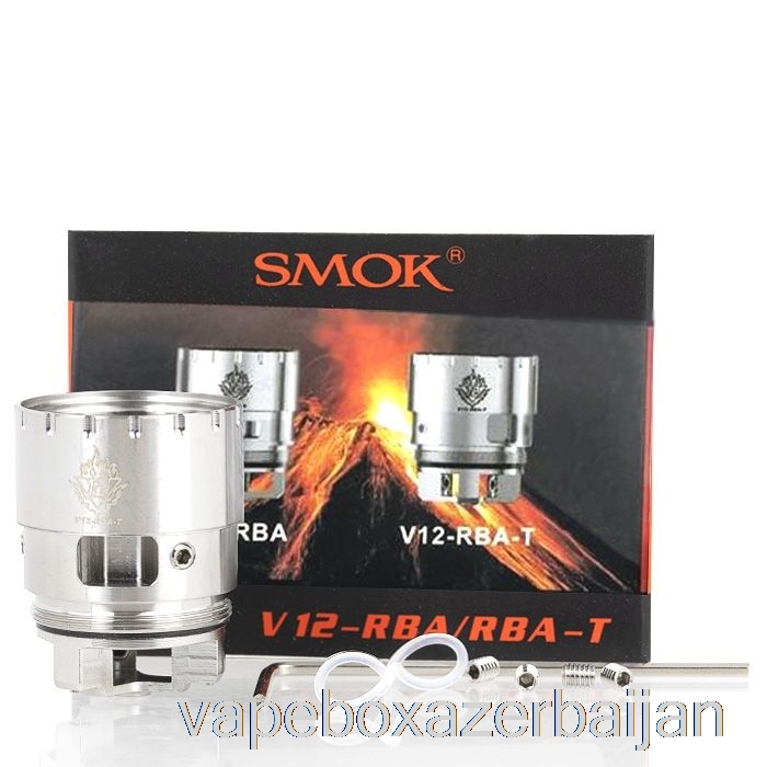 Vape Smoke SMOK TFV12 Replacement Coils & RBA V12 RBA-T - Triple Coil (Pack of 1)